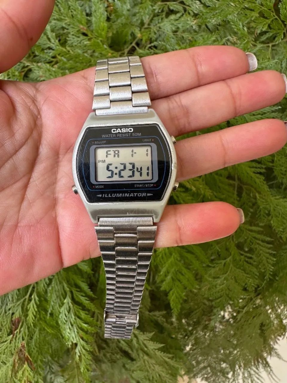 Relógio Casio Vintage B640W Prata - Original - Foto 2