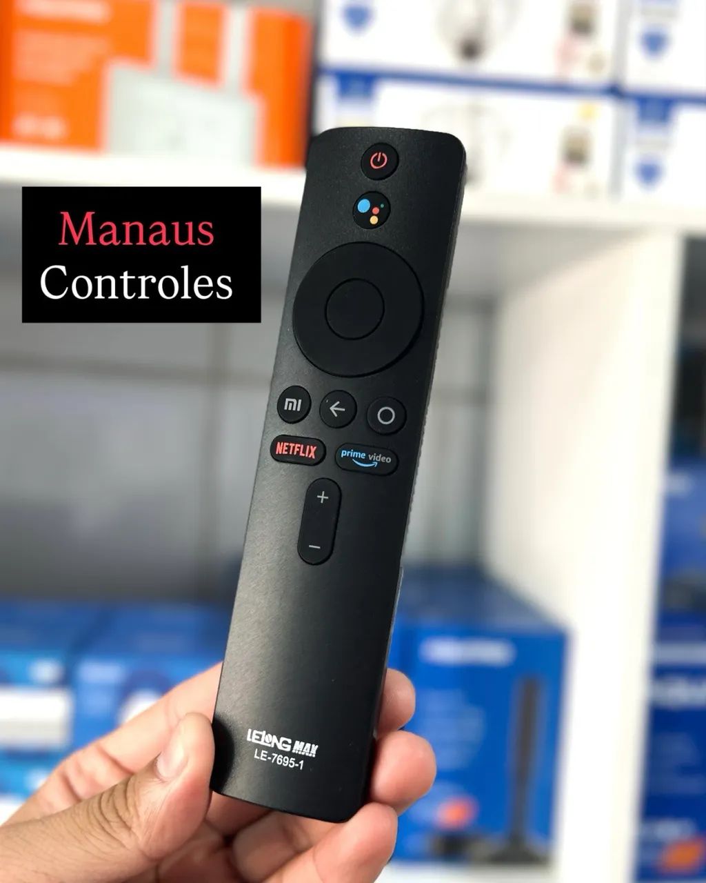 Controle Xiaomi Mi Stick Conexão Via Bluetooth 
