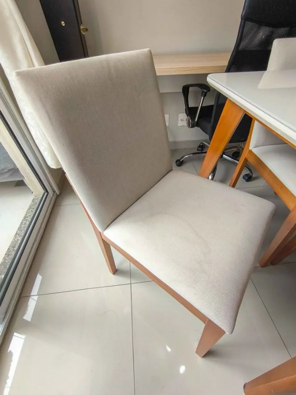 Mesa Jantar Off White - Foto 4