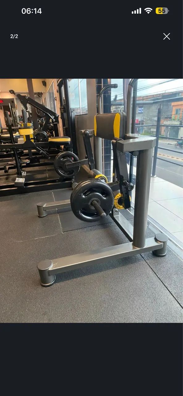 Flexora Vertical Unilateral em pé Articulada  - Foto 2