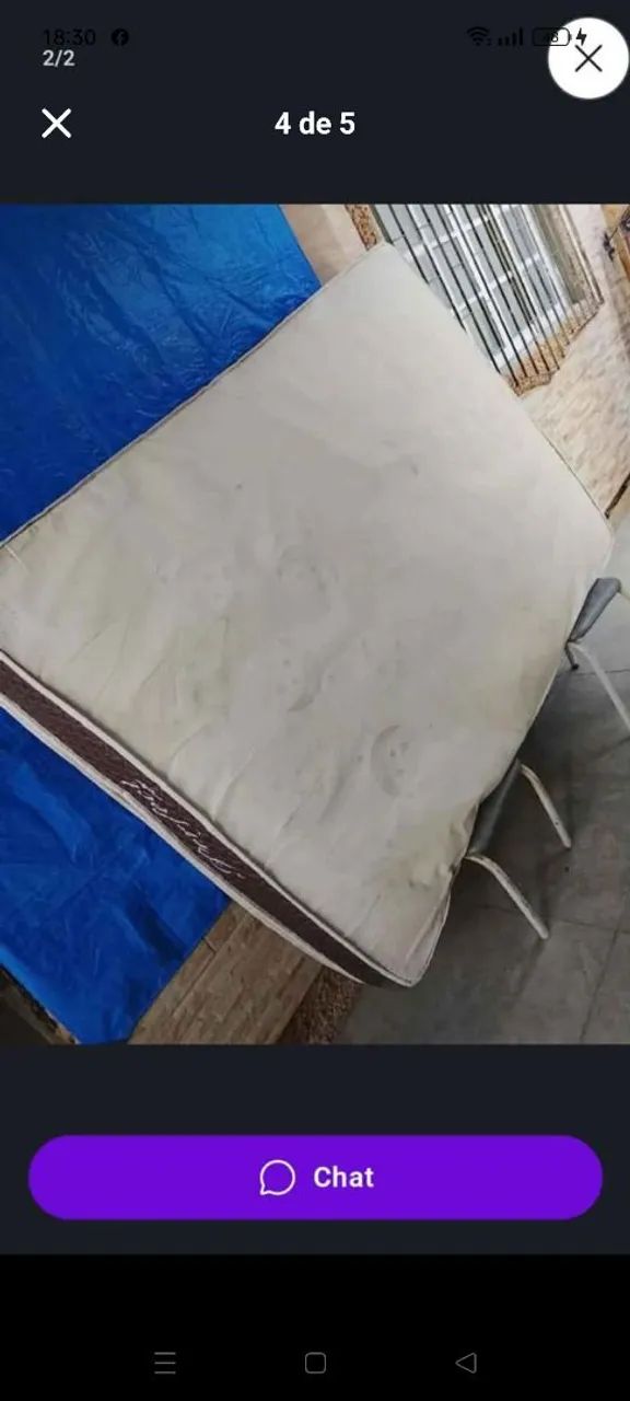 Cama box completa com colchão  - Foto 3