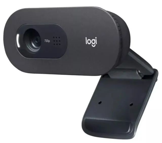 Câmera Web Logitech C505e Hd 30fps Cor Preto