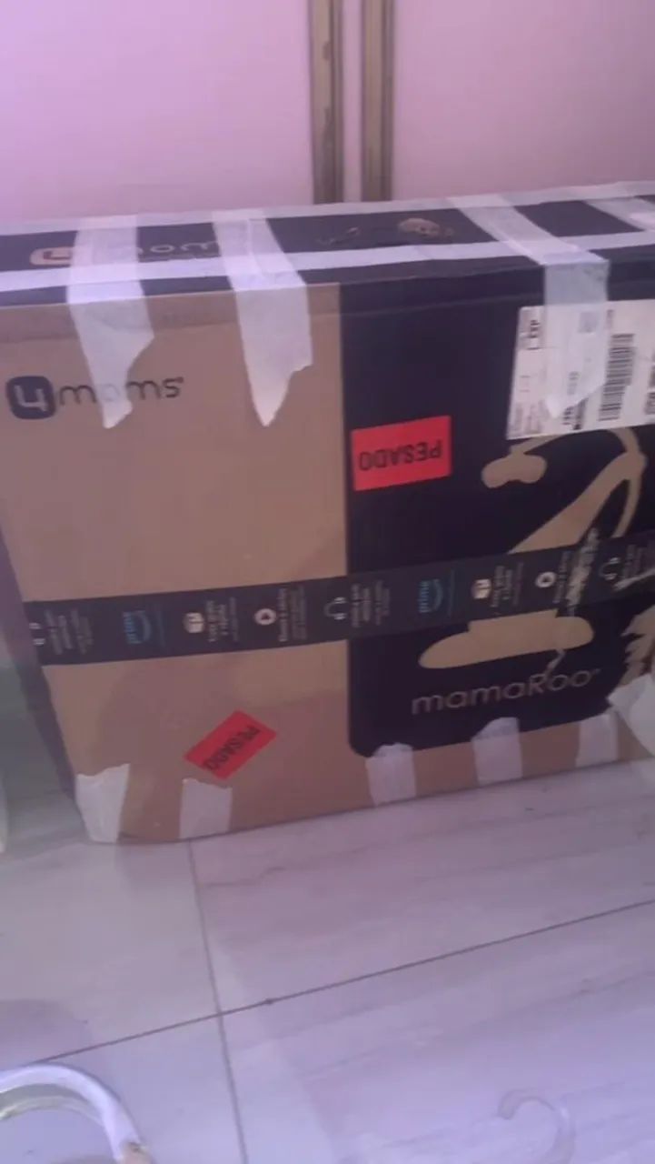 Cadeira de balanço automático 4moms mamário novo