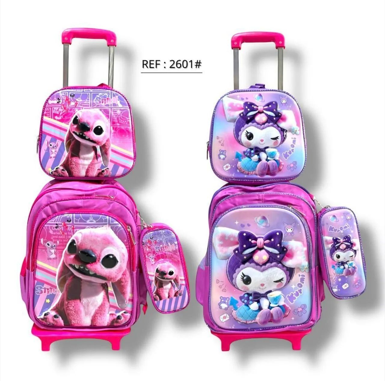 Kit Escolar Infantil Feminino 