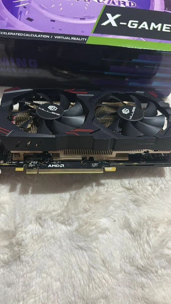 Placa de vídeo RX580 MLLSE - Foto 2