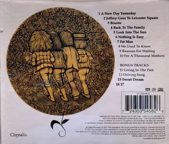 CD Jethro Tull - Stand Up (1969) - 2001 Edition Remastered + 4 bonus tracks - Foto 2