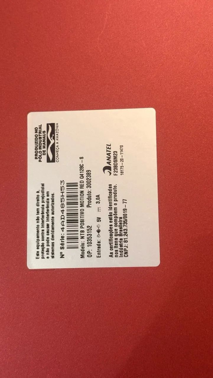 Positivo Motion Red ? modelo Q4128C-S / Q4128C - Foto 4