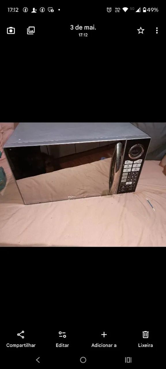 Micro-ondas 31 litros