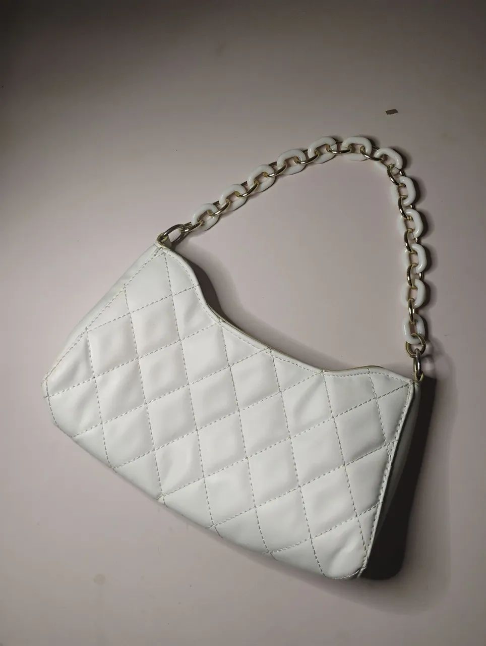 Bolsa De Mão Branca Feminina  - Foto 2