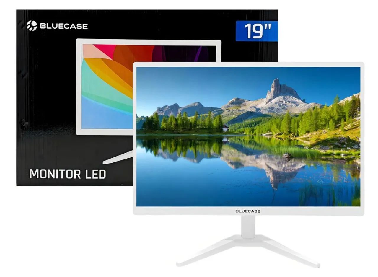 Monitor 19" LED Bluecase 75Hz - Painel TN - Foto 2
