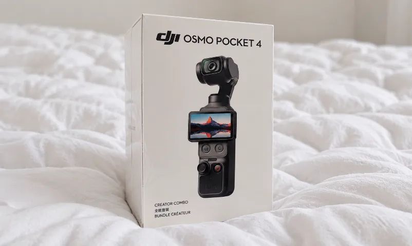 DJI Osmo Pocket 4 Creator Combo 4K - Nova e Lacrada