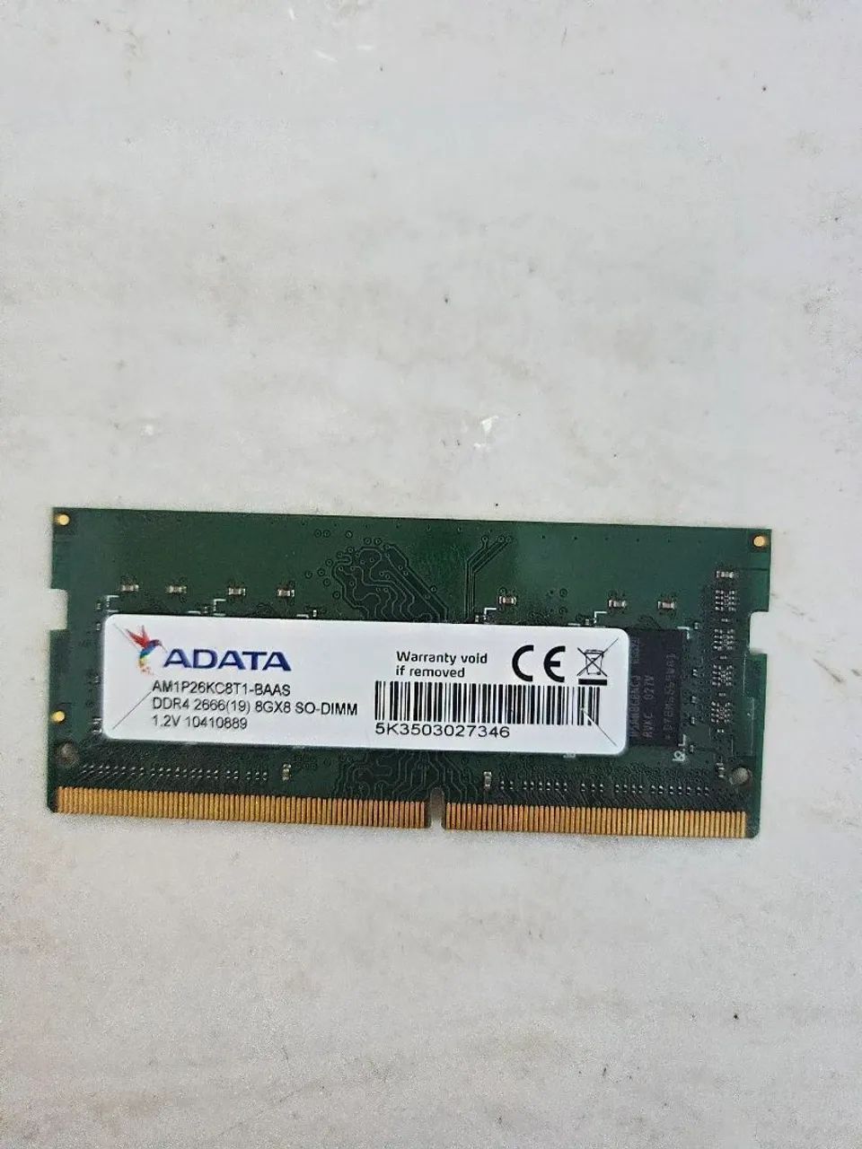 Memória RAM ADATA DDR4 8GB 
