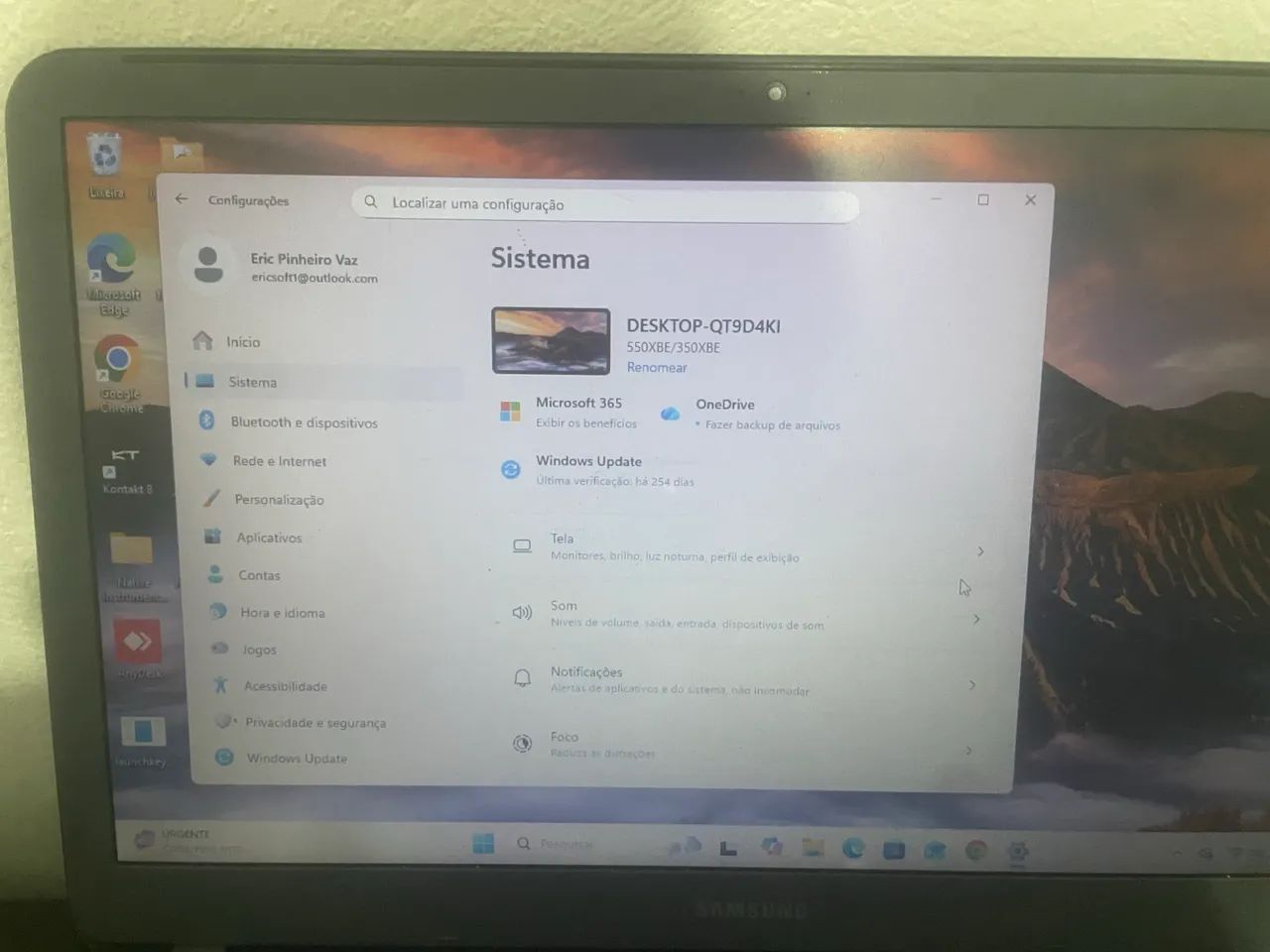Vendo Notebook Samsung  - Foto 3