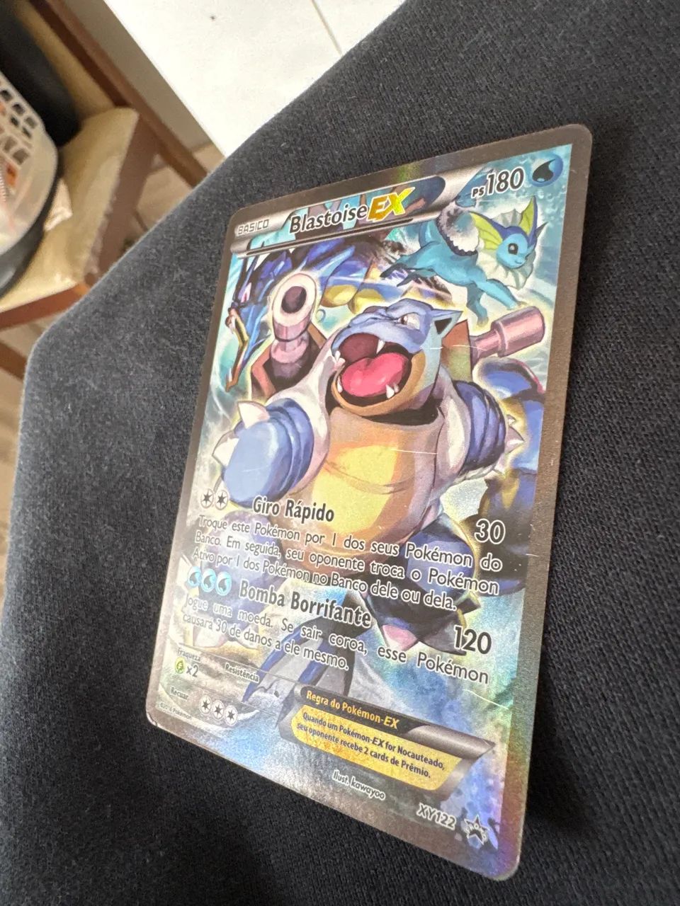 Carta Pokémon Blastoise Ex XY122 promo  - Foto 2