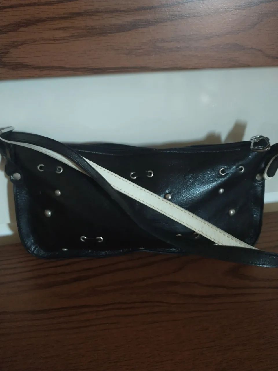 Bolsa couro legítimo 2 alças  - Foto 2