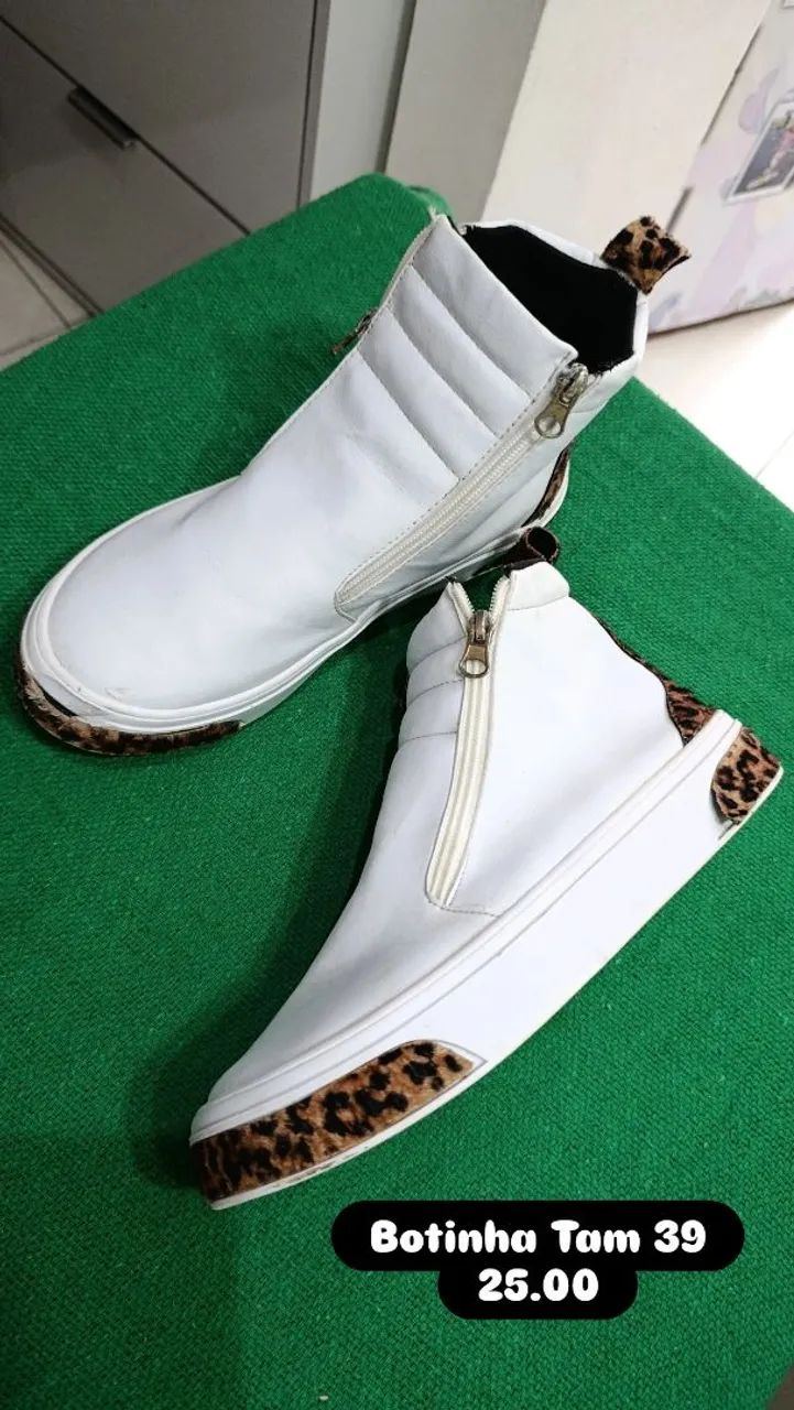 Tênis botinha, sapatos Outer Tam 39 - Foto 3
