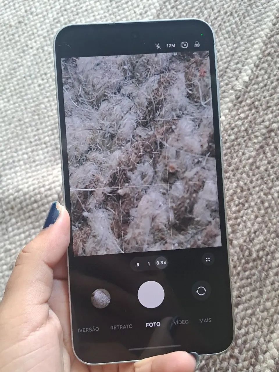 Galaxy A55 Branco 128g 8gram - Foto 3