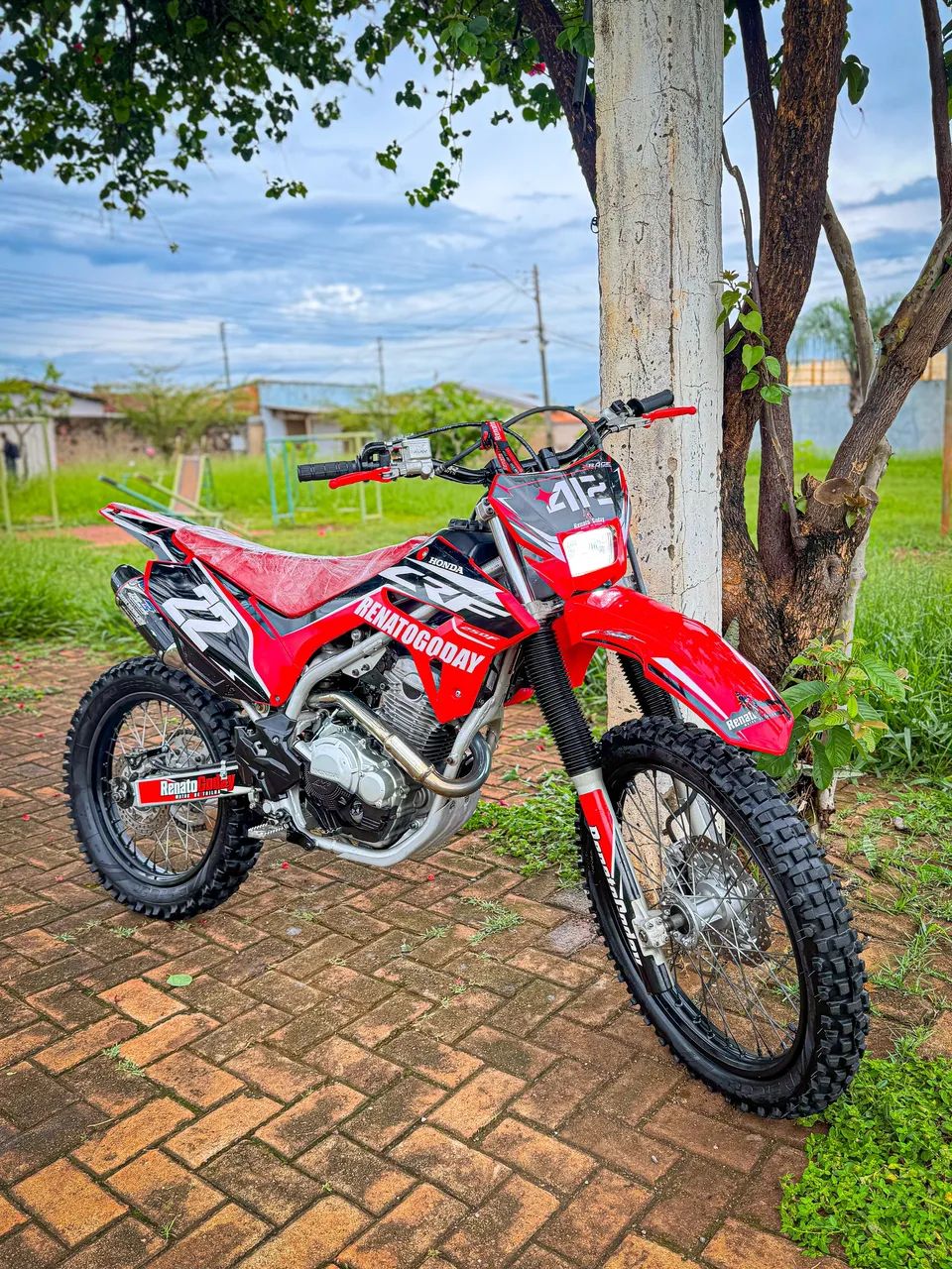 CRF 250F / 2024/ CHEIA DE ACESSÓRIOS / PEGO CRF 230 NA TROCA - Foto 3