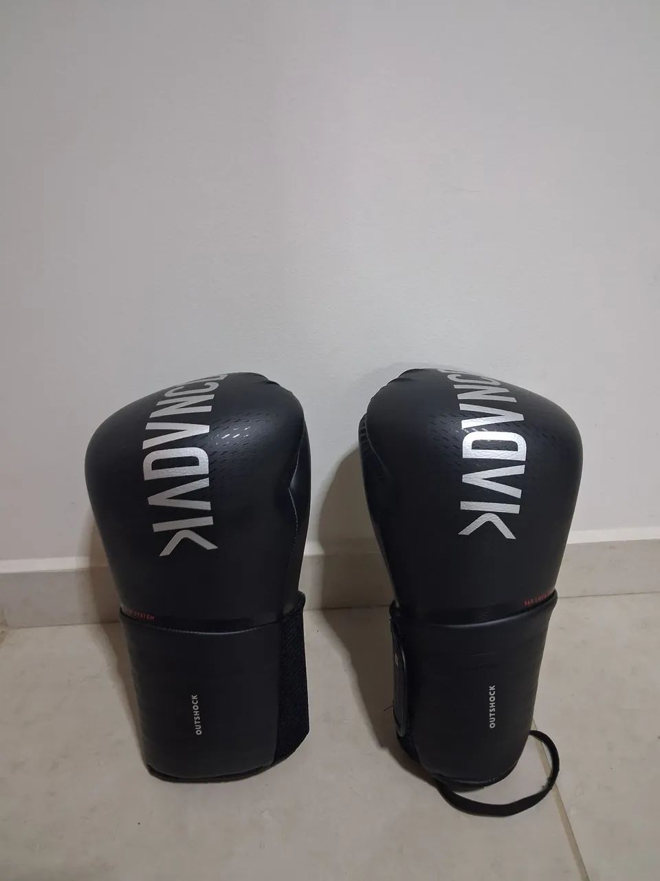 Luva de boxe/muay thay, da marca outshock