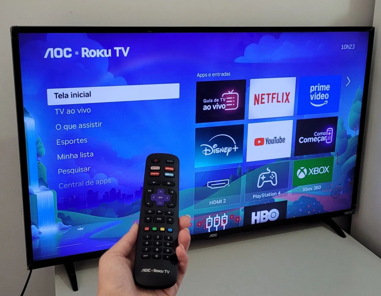 TV SMART AOC ROKU 43" LED FULL HD 