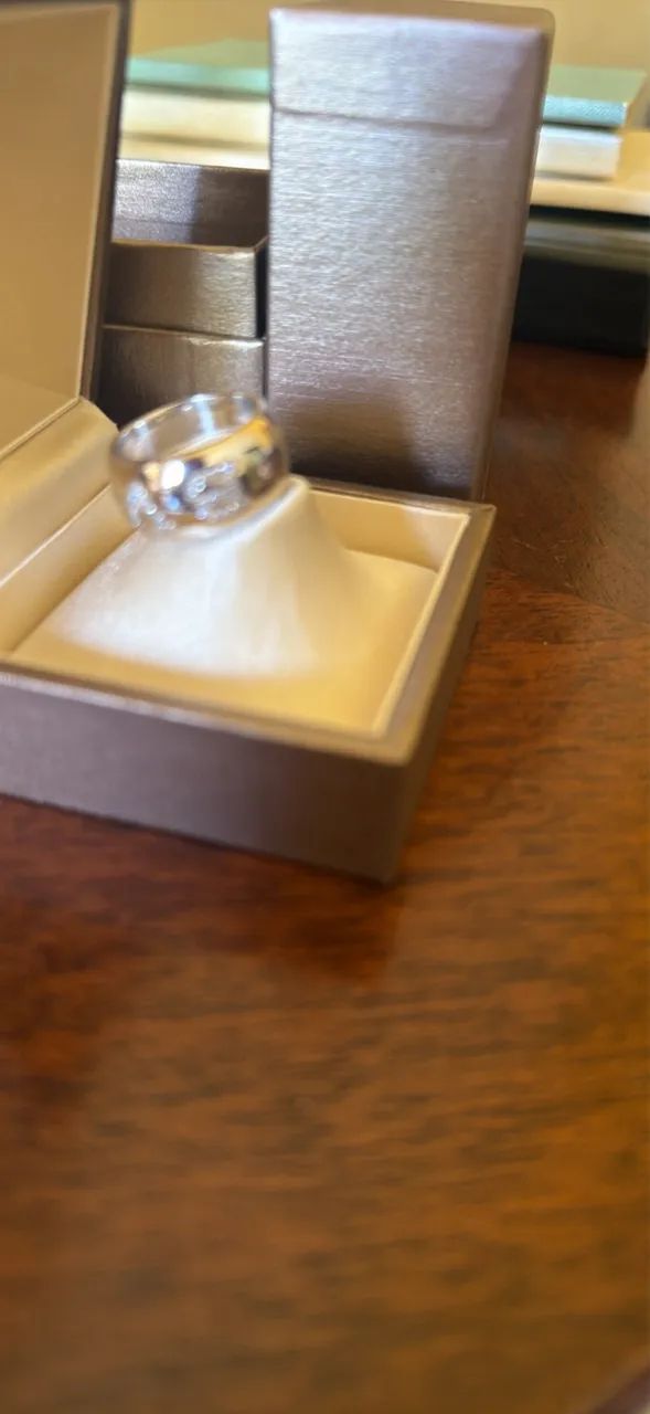 Anel Bulgari monologo ouro Branco - Foto 2