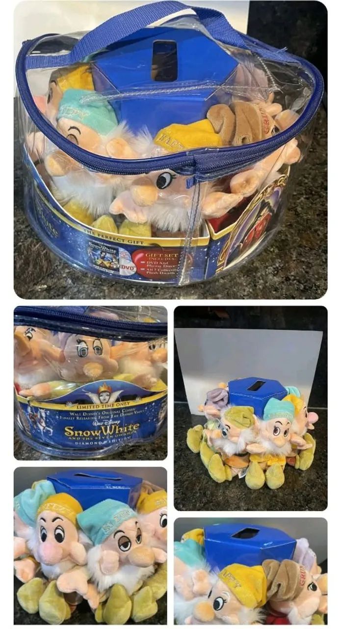 Sete anões da disney original com dvd - Foto 5