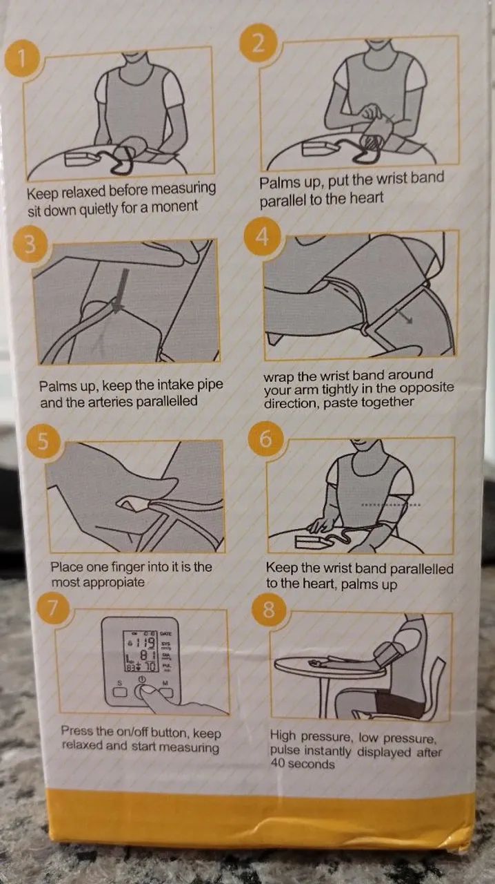 Vendo Aparelho de pressão arterial à pilha e com braçadeira  - Foto 3