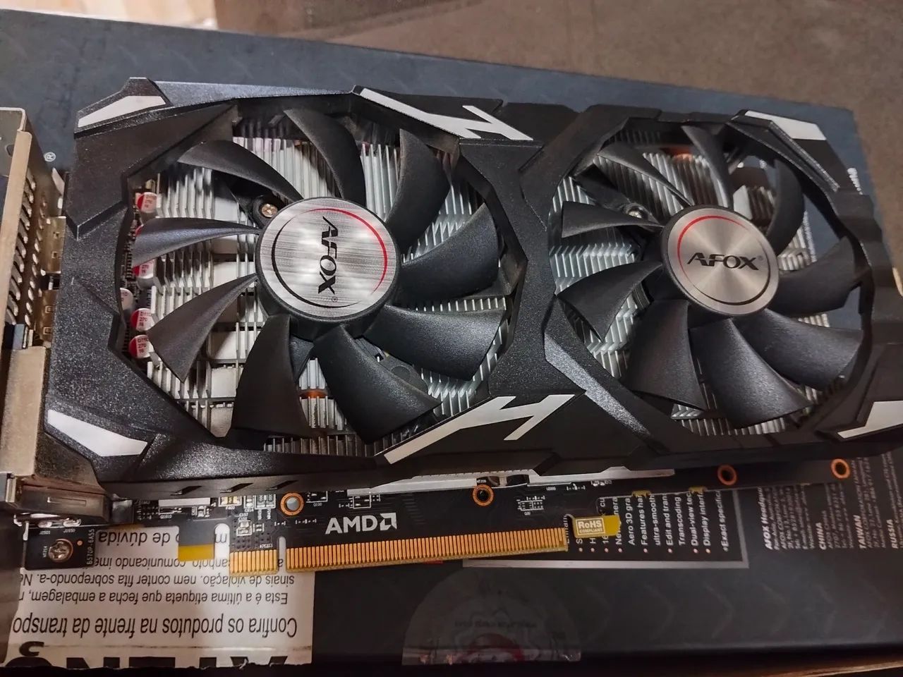 Placa vídeo RX580 8Gb - Foto 2