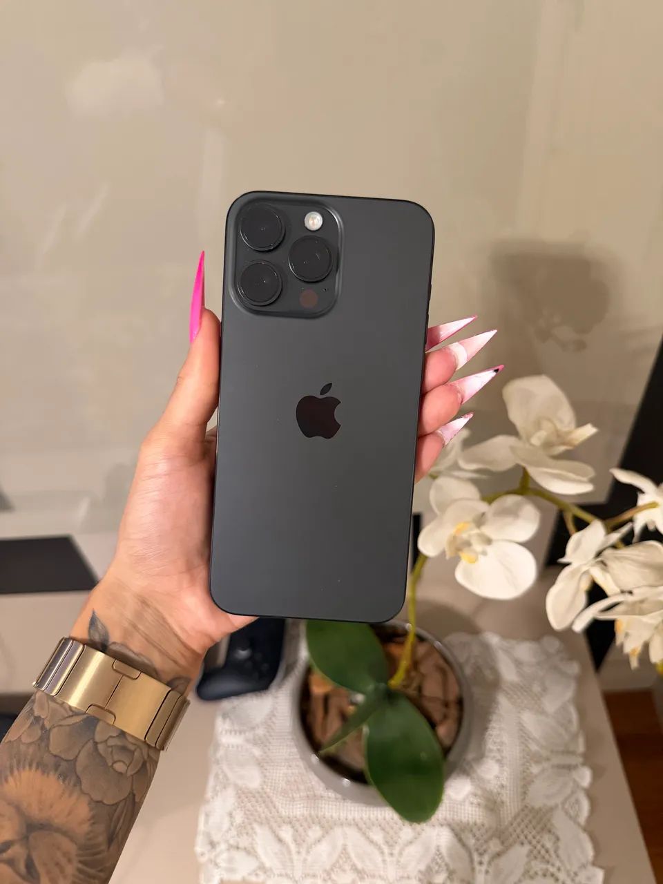 iPhone 15 Pro Max 512gb Preto Garantia Apple  - Foto 3