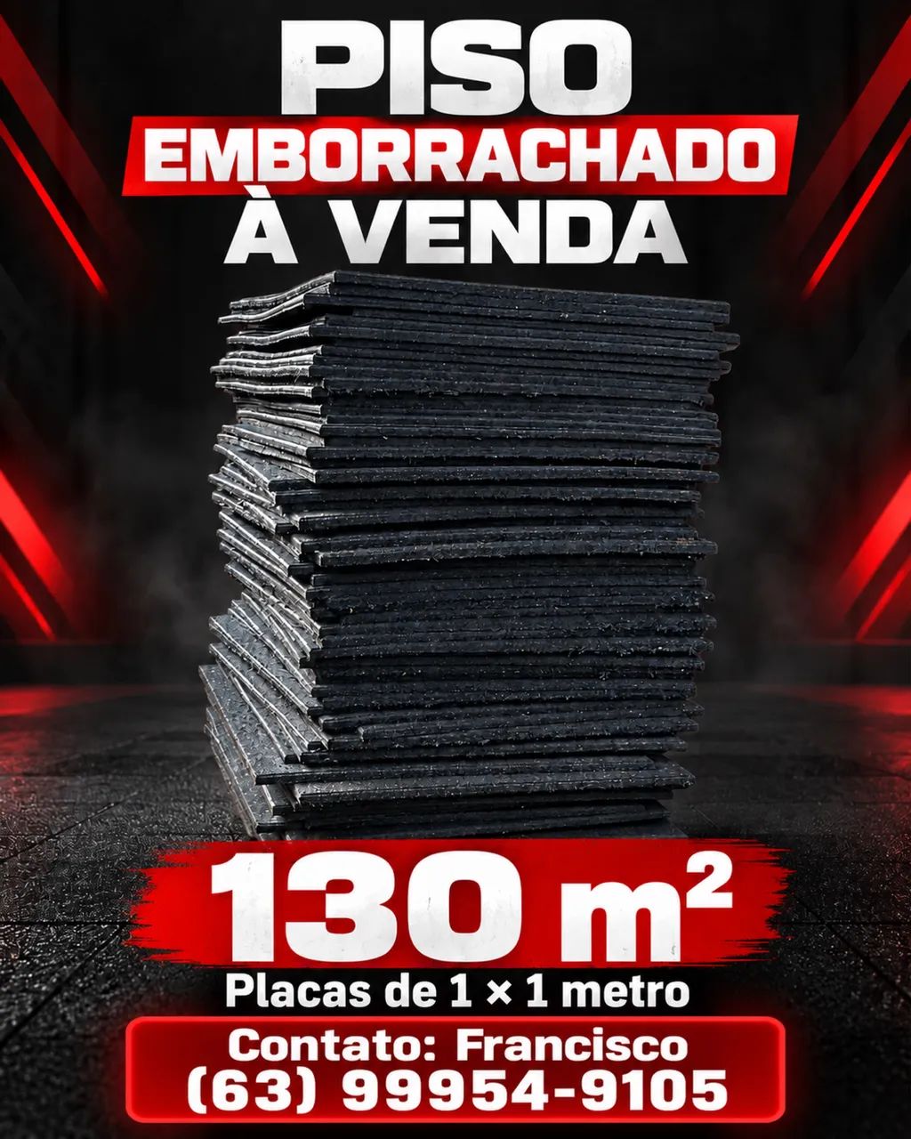 Piso emborrachado  - Foto 2
