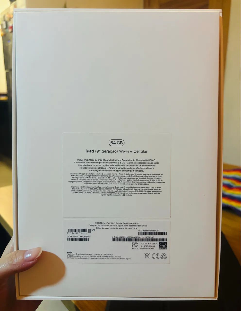 iPad 9ª geração 64GB Wi-Fi + Cellular 4G 10.2 - Space Gray - Foto 4