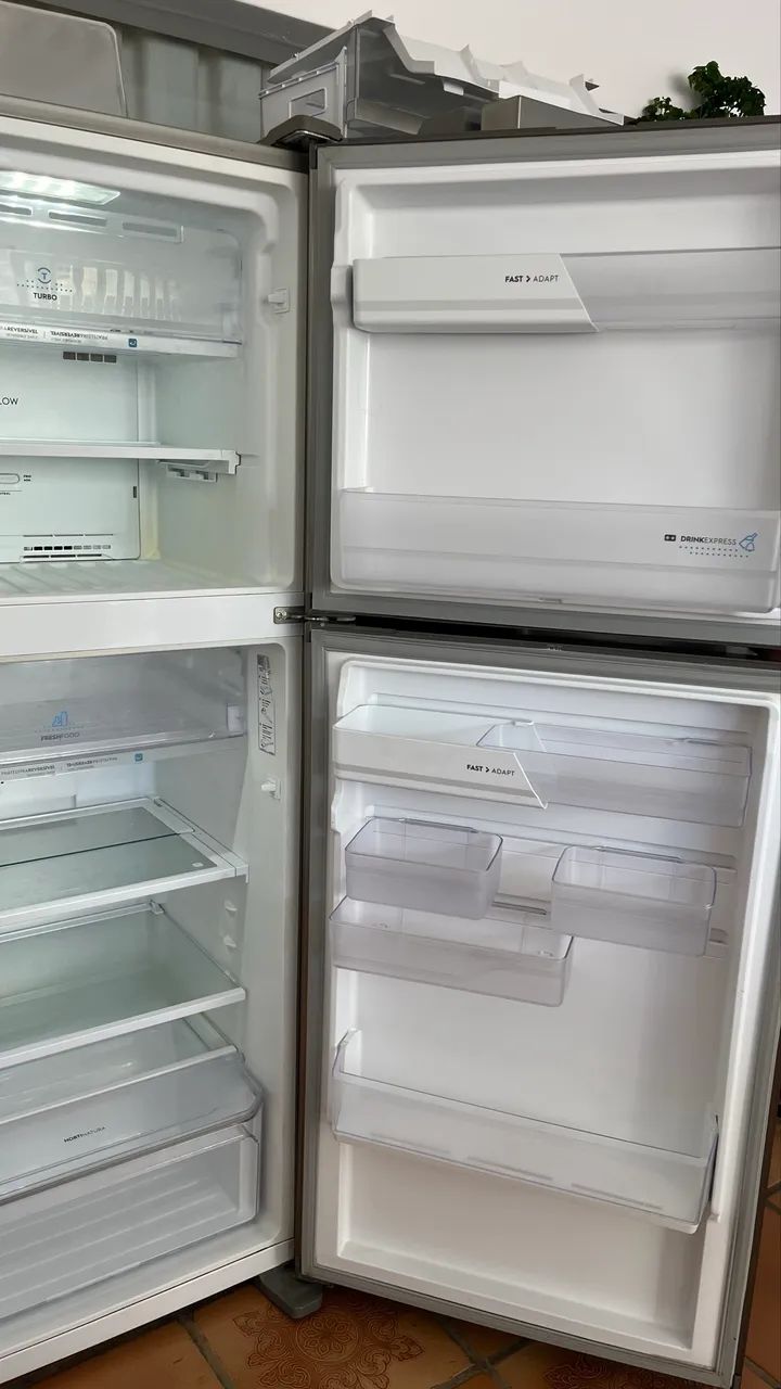 Refrigerador Electrolux Inox 127V - Foto 5