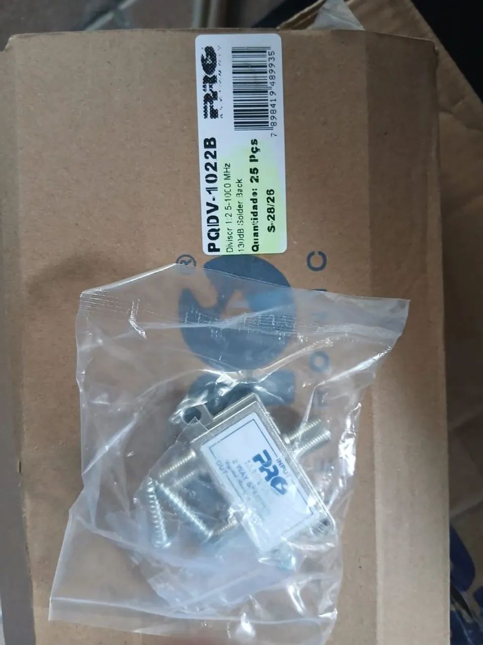 Divisor para antena 1:2 - PRO Eletronic
