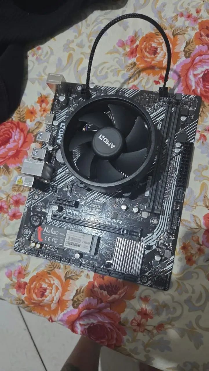 Kit ryzen 5 5500 completo - Foto 3