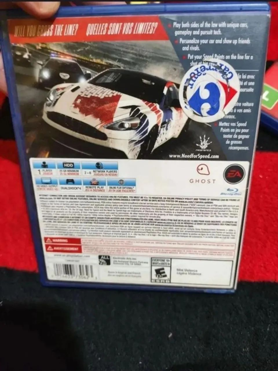 Jogo ps4 need for speed rivals  - Foto 2