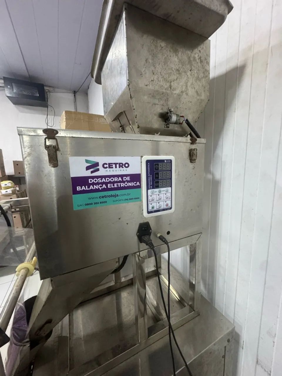 Empacotadora automática grãos e pó cetro lz 1000 seladora - Foto 3