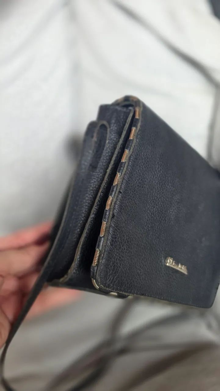 Bolsa couro ViaMia - Foto 3