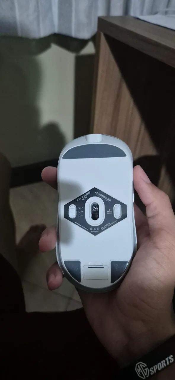 Mouse eweadn g301 com argb e com dpi (branco) - Foto 3