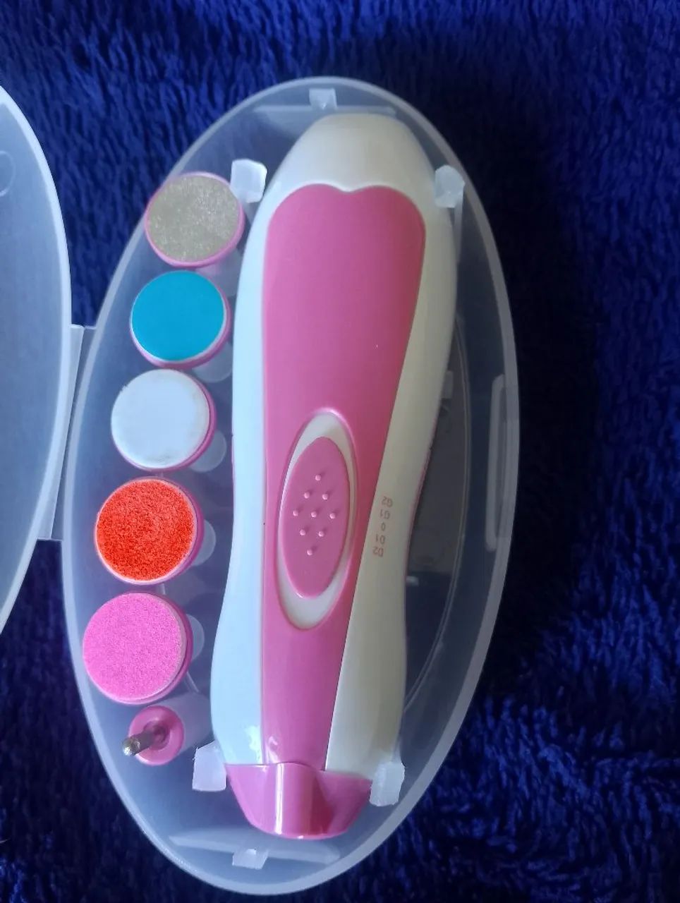 Aparador de unhas para bebê com 6 cabeças  - Foto 2