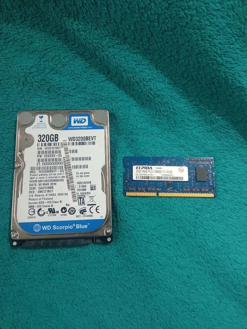 HD 320gb WD + 2gb de ram ddr3 - Foto 2