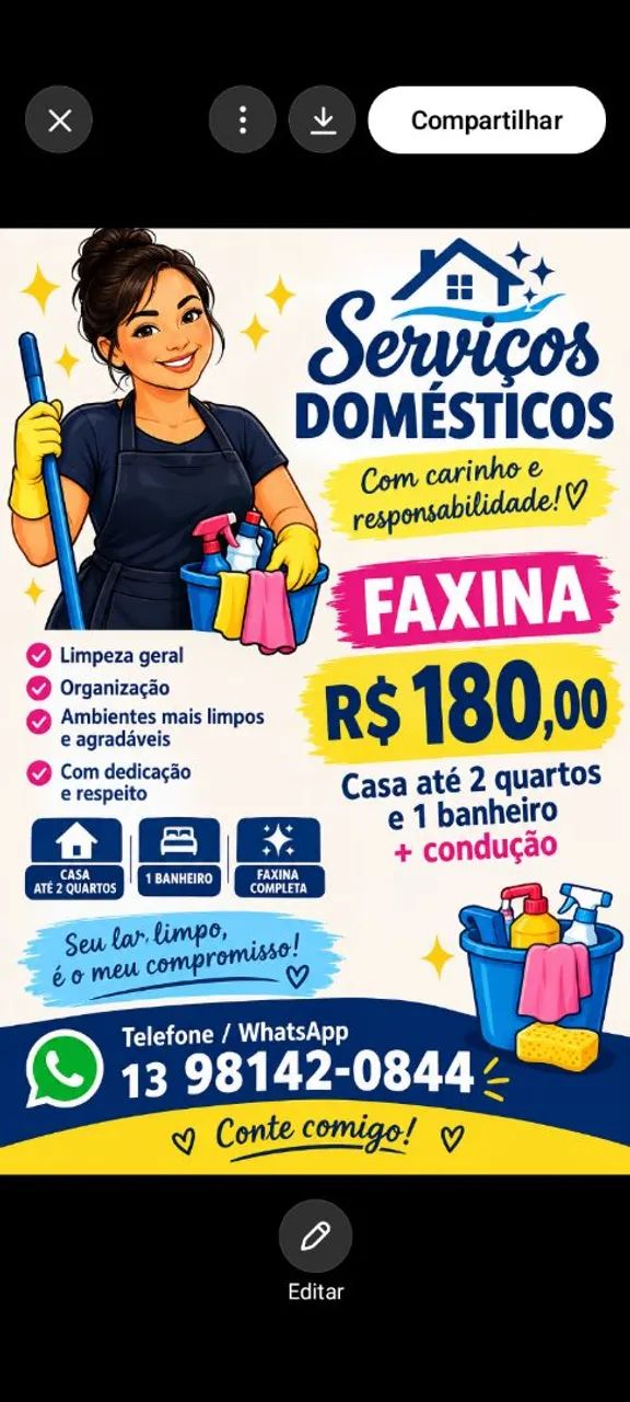 Serviço domésticos 