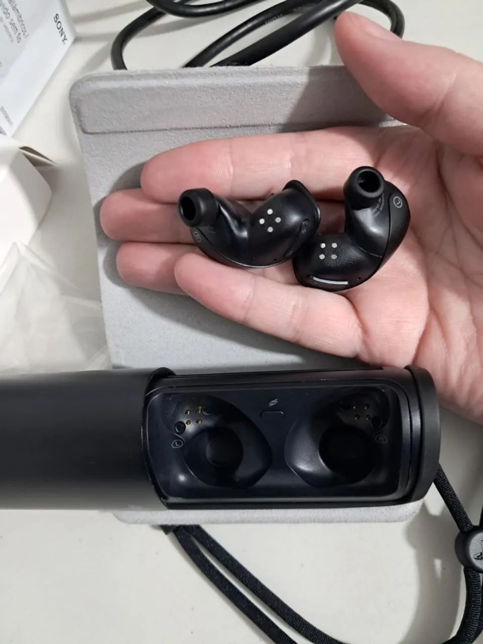 Fone Sony PULSE Explore PS5 PlayStation Link - Usado - Foto 5