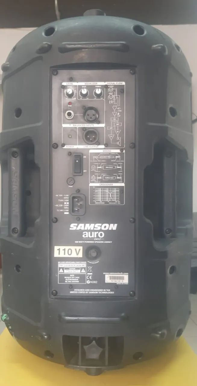 Par de Caixas Ativas Samson Auro D412 - Foto 4