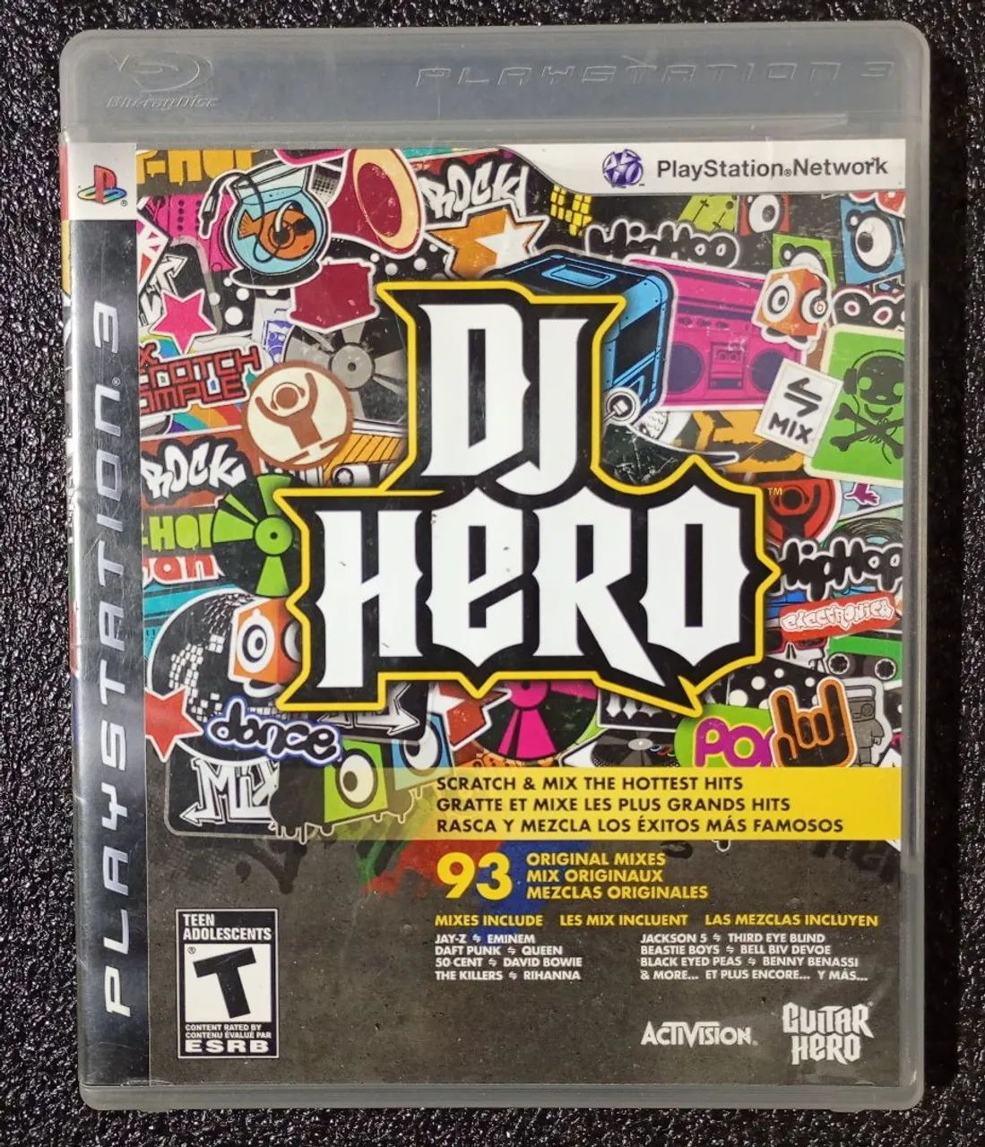 DJ hero 1 & 2 ps3 usado