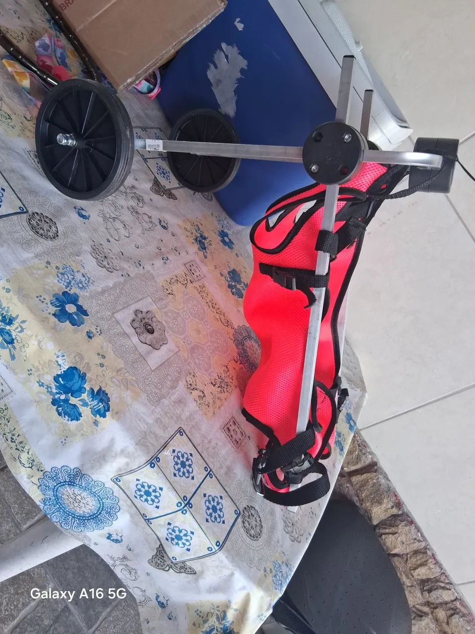 Carrinho Pet até 15kg usou 1 dia - Foto 2