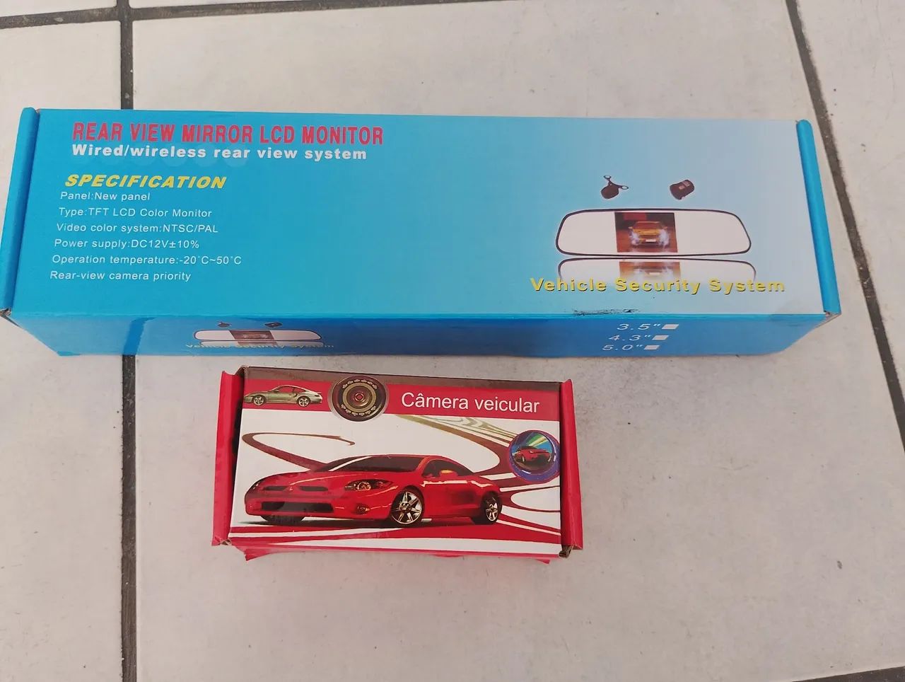 Kit retrovisor e câmera de ré  - Foto 2