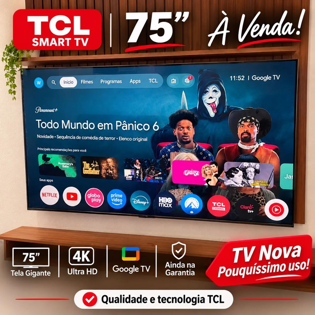 TELEVISÃO TCL 75?