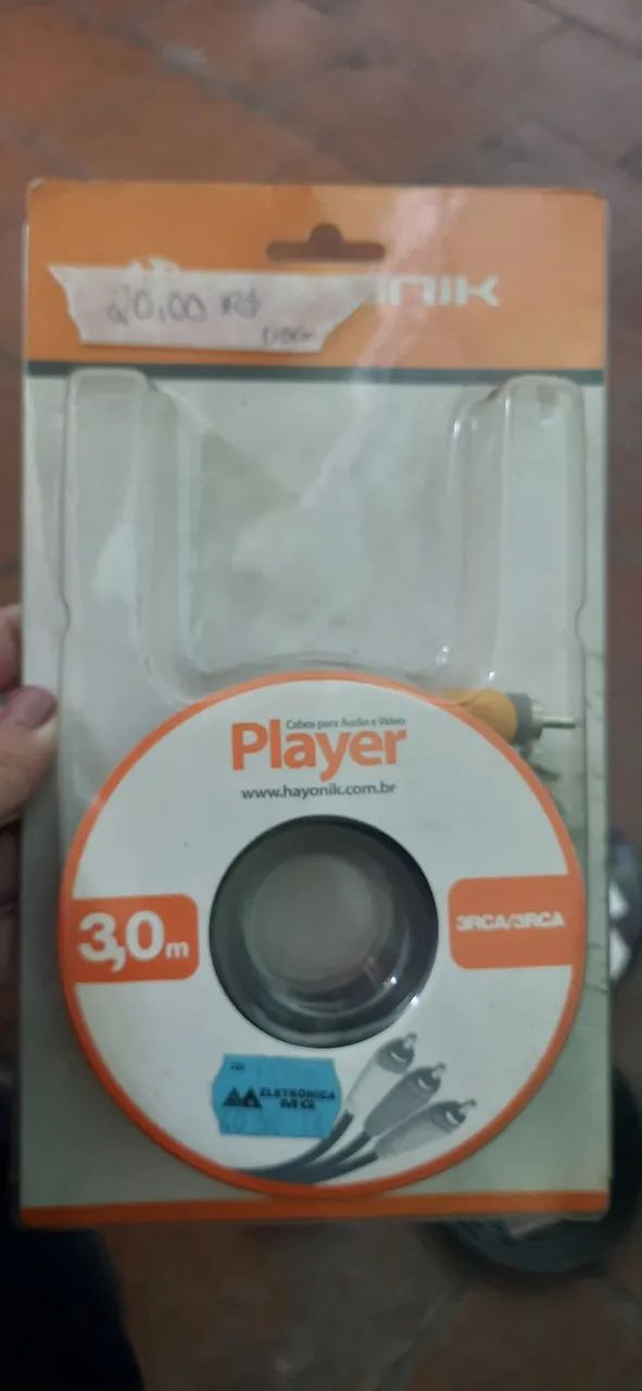 CABOS PARA AUDIO E VIDEO 