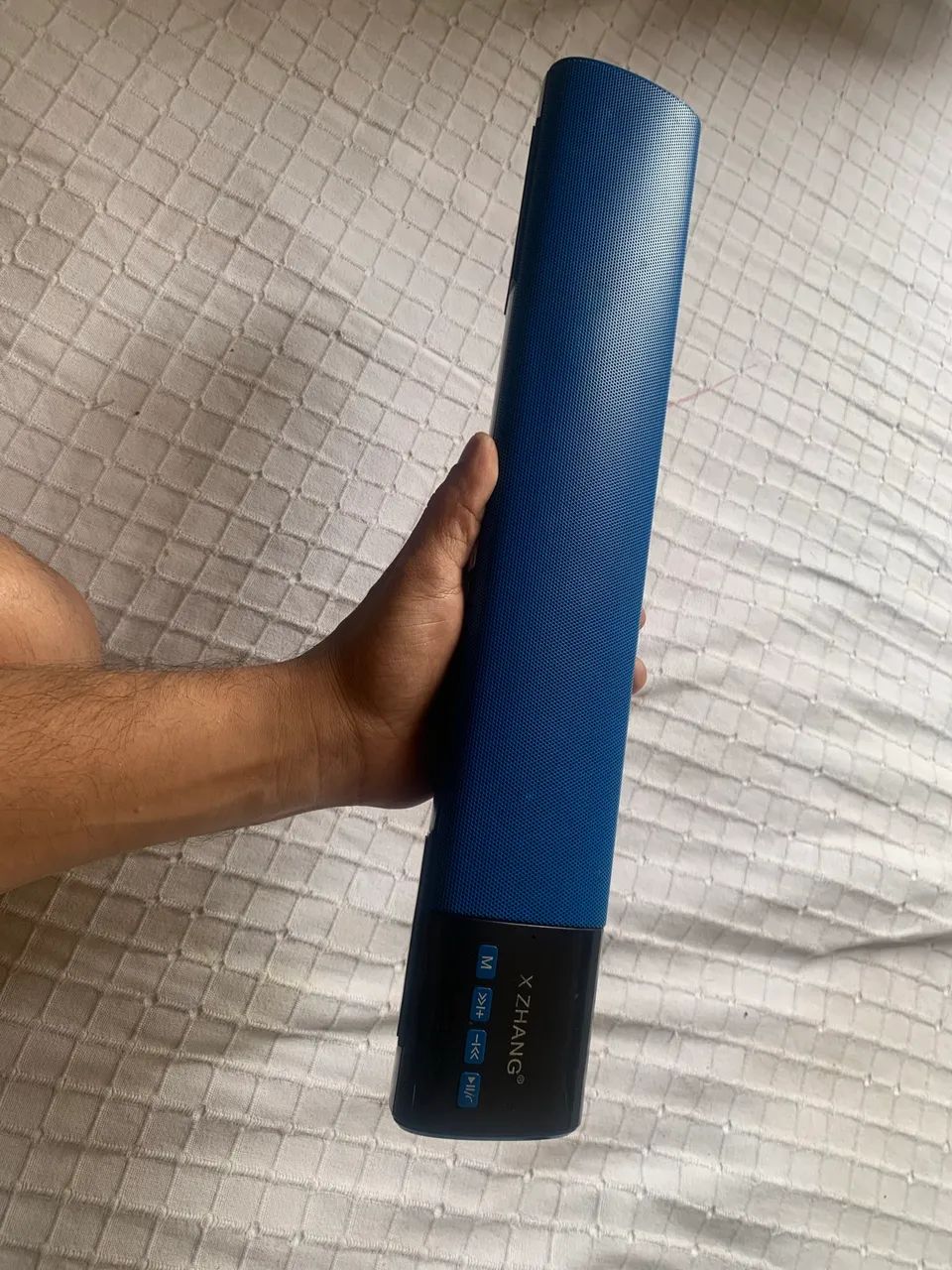 Caixa De Som Bluetooth X Zhang B28S Azul - Estado De Nova! - Foto 4