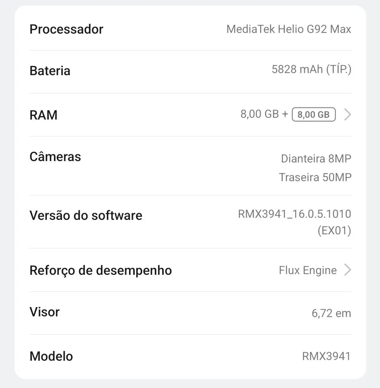 Realme C75 Top de Linha 256Gb 16Gb Camera 50Mb - Foto 3